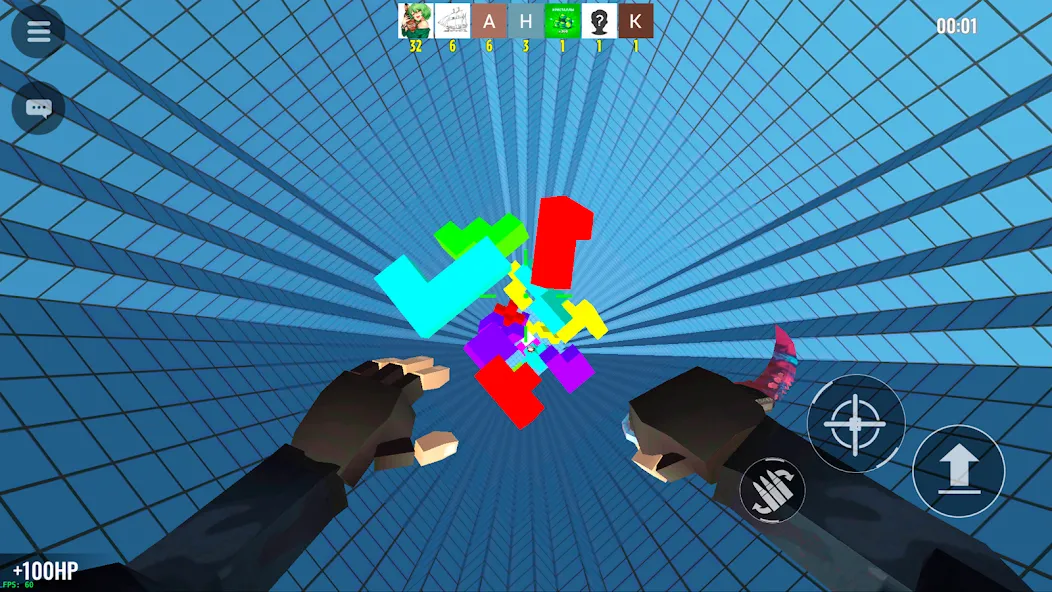 BLOCKFIELD — 5v5 PvP Shooter — Мод: Безлимитные патроны и открыто оружие — скриншот 5