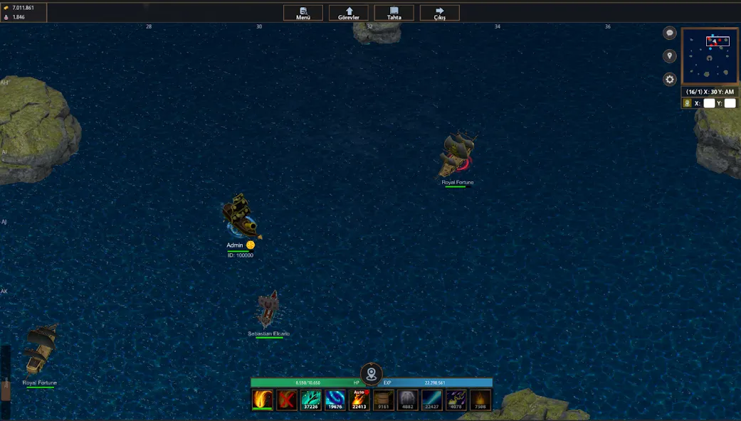 Battle of Sea: Pirate Fight — Безлимитные ресурсы и мощные корабли — скриншот 1