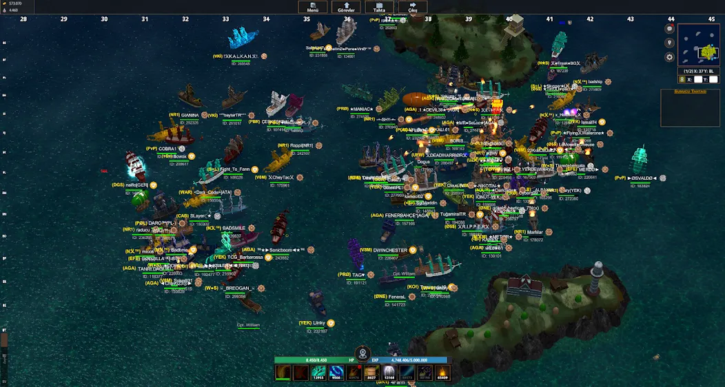 Battle of Sea: Pirate Fight — Безлимитные ресурсы и мощные корабли — скриншот 5