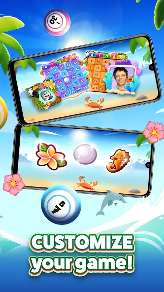 GamePoint Bingo - Bingo games MOD — Бесконечные монеты и бонусы на Андроид — скриншот 3