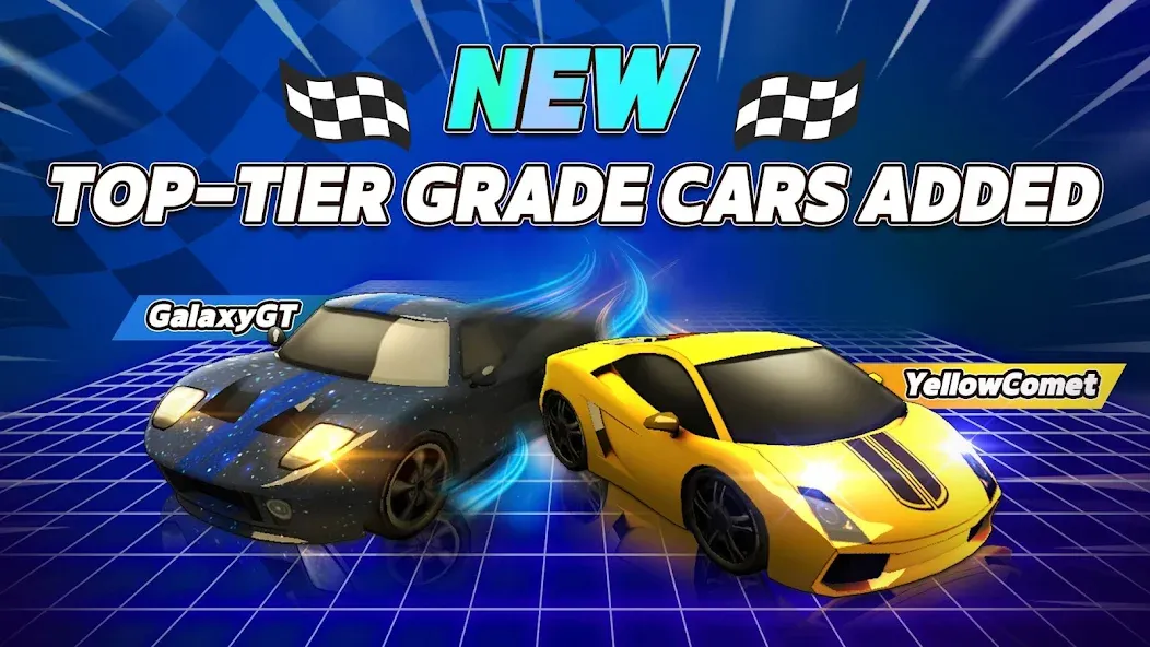 Drift Rally Boost ON на Андроид — Мод Безлимитные деньги и нитро — скриншот 1