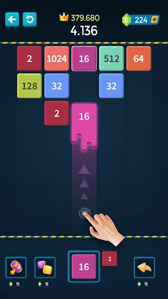 Скачать 1M - Merge Number Block Puzzle на Android — Безлимитные деньги и подсказки — скриншот 1 Скачать 1M - Merge Number Block Puzzle на Android — Безлимитные деньги и подсказки — скриншот 1
