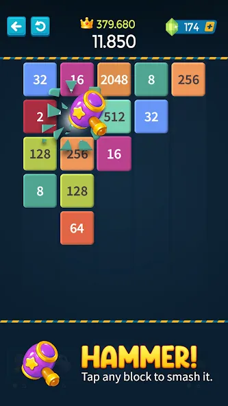 Скачать 1M - Merge Number Block Puzzle на Android — Безлимитные деньги и подсказки — скриншот 3 Скачать 1M - Merge Number Block Puzzle на Android — Безлимитные деньги и подсказки — скриншот 3