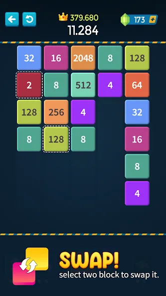 Скачать 1M - Merge Number Block Puzzle на Android — Безлимитные деньги и подсказки — скриншот 4 Скачать 1M - Merge Number Block Puzzle на Android — Безлимитные деньги и подсказки — скриншот 4