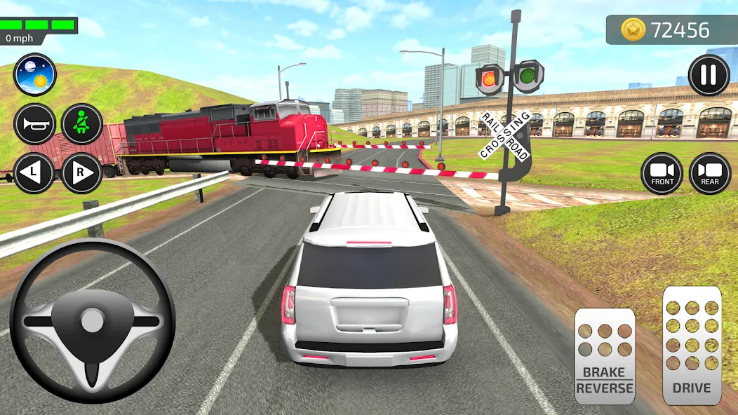 Скачать Driving Academy Car Simulator с модом — Безлимитные деньги и открытые автомобили — скриншот 1