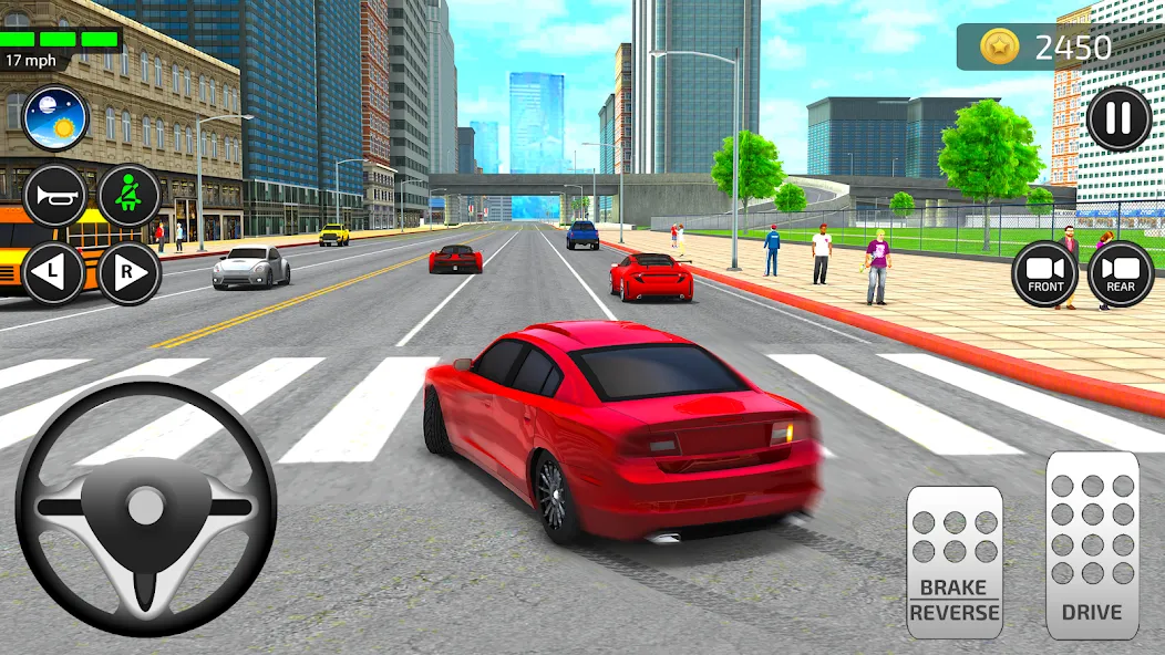 Скачать Driving Academy Car Simulator с модом — Безлимитные деньги и открытые автомобили — скриншот 2