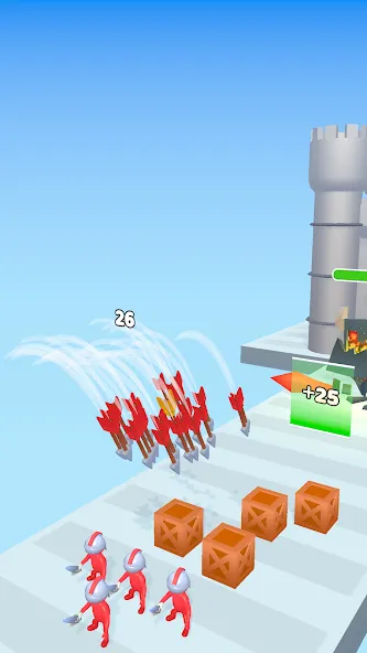 Скачать взломанную Flippy Arrow — Больше стрел и бонусов — скриншот 1