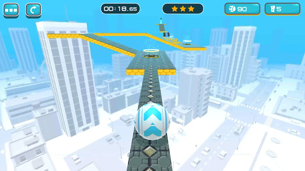 Скачать Gyro Ball 3D на Андроид — Безлимитные монеты и все уровни — скриншот 5 Скачать Gyro Ball 3D на Андроид — Безлимитные монеты и все уровни — скриншот 5
