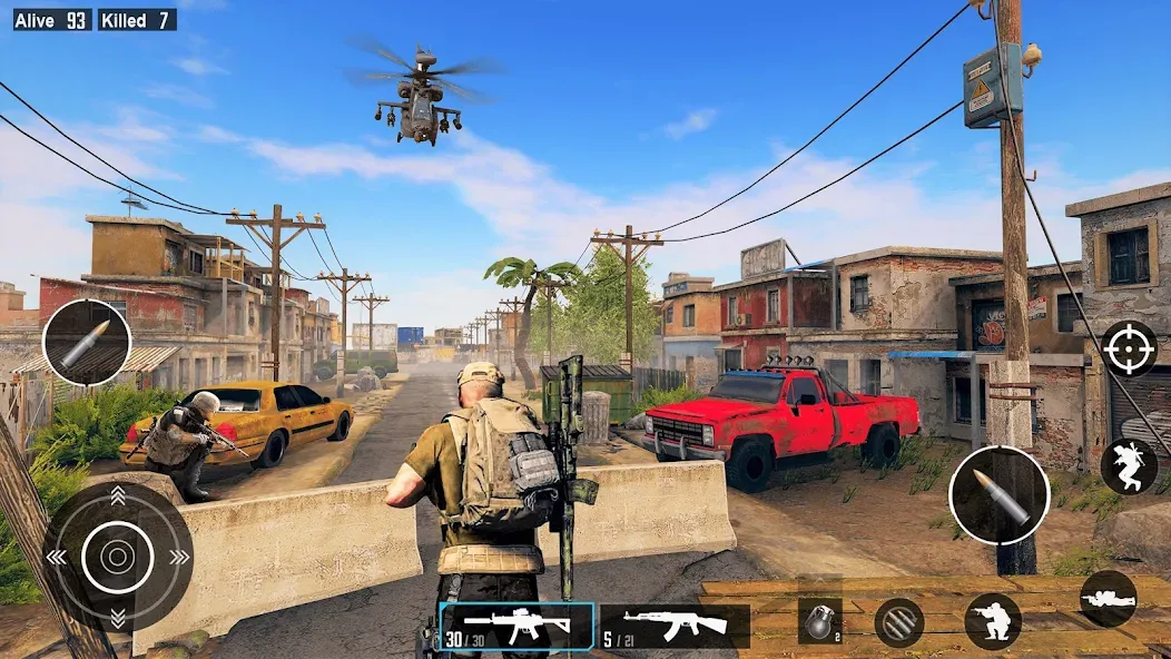 Скачать Commando Gun Shooting Games MOD APK — Безлимитные патроны и здоровье — скриншот 5