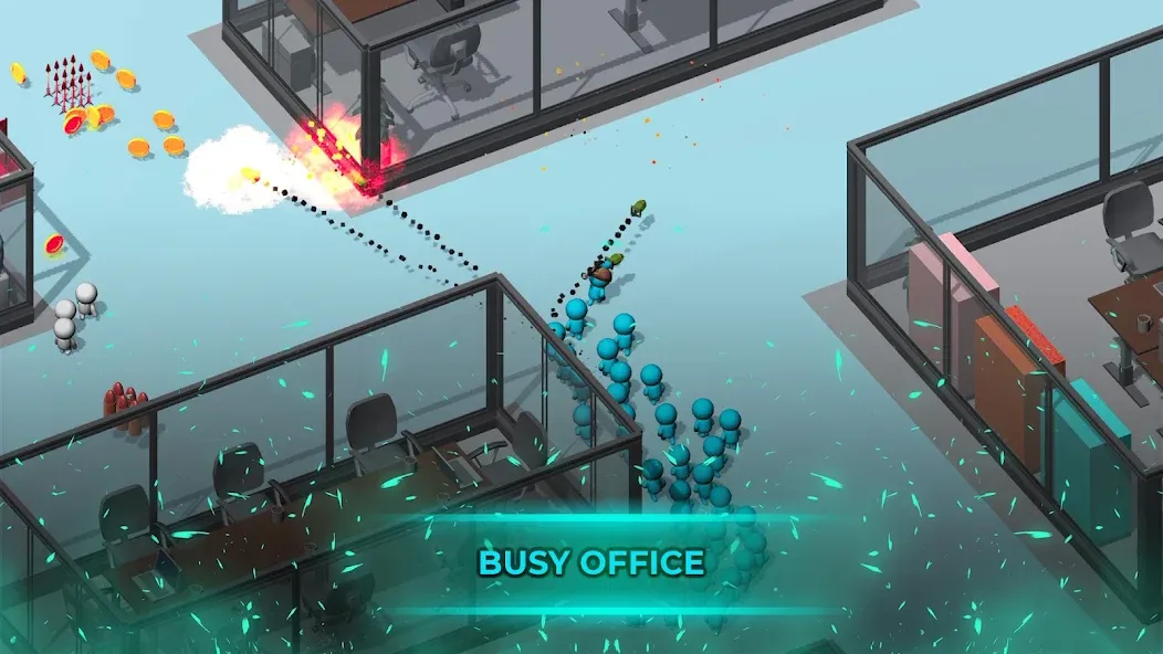Взломанная Crowd War - Action Game на Андроид — Безлимитные монеты и усиленная армия — скриншот 1 Взломанная Crowd War - Action Game на Андроид — Безлимитные монеты и усиленная армия — скриншот 1