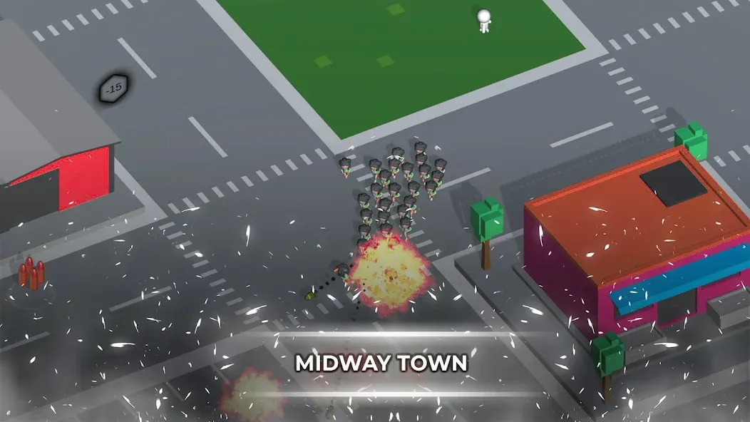 Взломанная Crowd War - Action Game на Андроид — Безлимитные монеты и усиленная армия — скриншот 3 Взломанная Crowd War - Action Game на Андроид — Безлимитные монеты и усиленная армия — скриншот 3