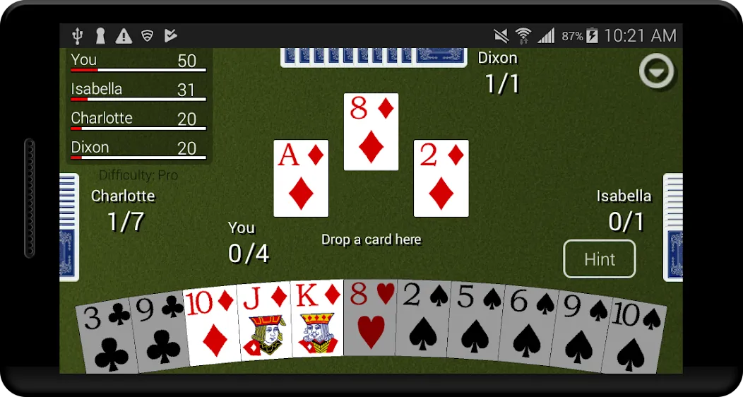 Spades Card Classic — Без рекламы и бесконечные подсказки — скриншот 5