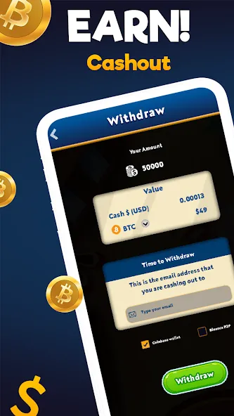 Crypto Blocks Puzzle Challenge (Мод Безлимитные монеты и подсказки) — скриншот 4