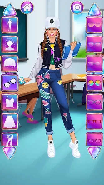 Скачать взломанную Superstar Career: Dress Up — Безлимитные деньги и все наряды — скриншот 1