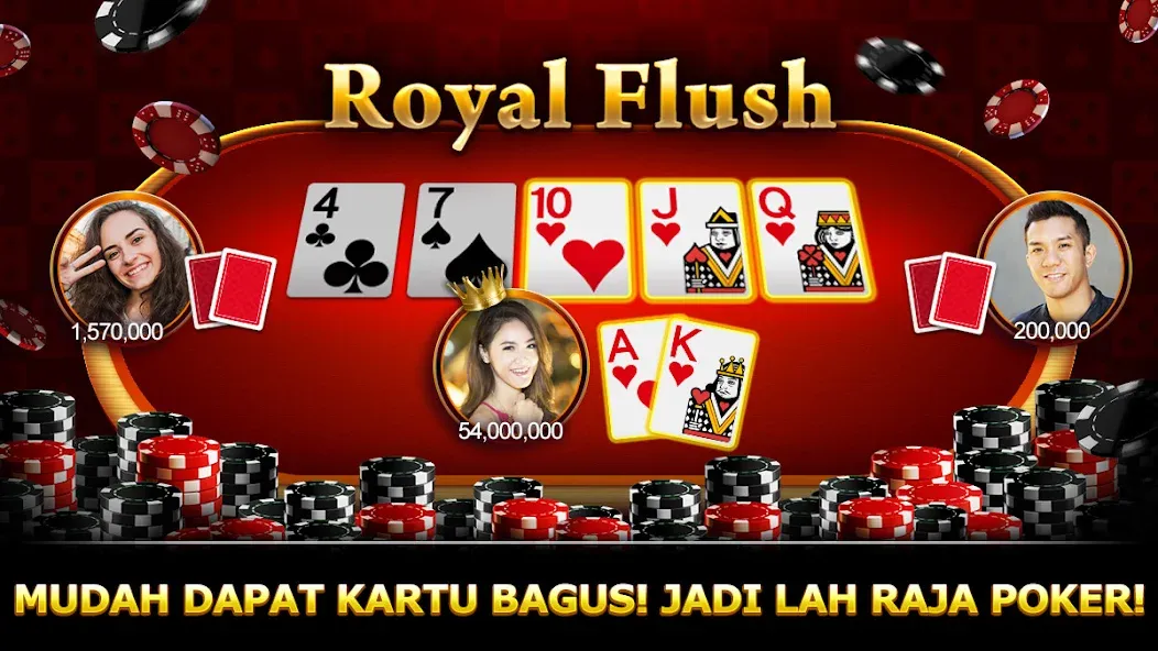Скачать Luxy Poker-Online Texas Poker на Android — Безлимитные фишки и алмазы — скриншот 1