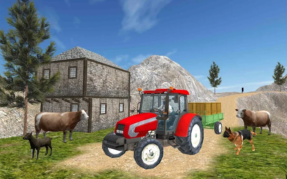 Скачать Tractor Driver 3D Farming Sim (Мод: Безлимитные деньги и открыта техника) на Андроид — скриншот 5