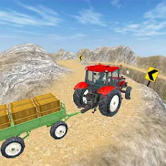 Скачать Tractor Driver 3D Farming Sim (Мод: Безлимитные деньги и открыта техника) на Андроид