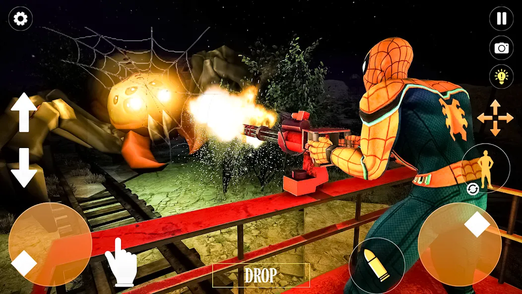 Скачать взлом Horror Spider : Scary Train на Андроид — Безлимитные монеты и открыты все уровни — скриншот 2
