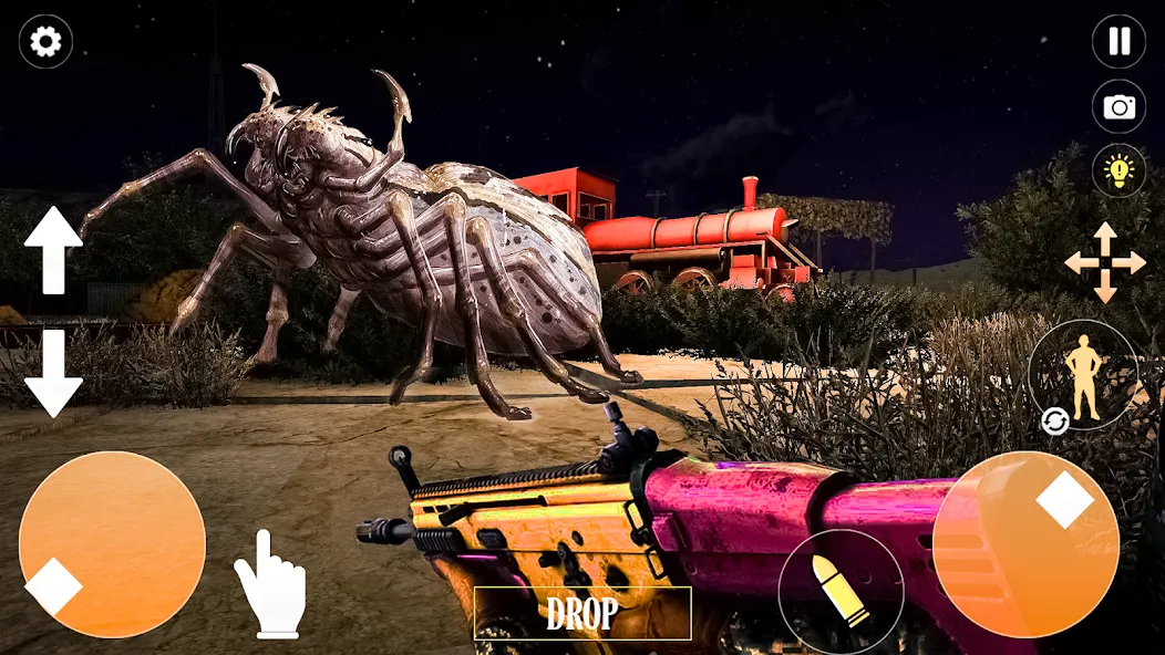 Скачать взлом Horror Spider : Scary Train на Андроид — Безлимитные монеты и открыты все уровни — скриншот 5