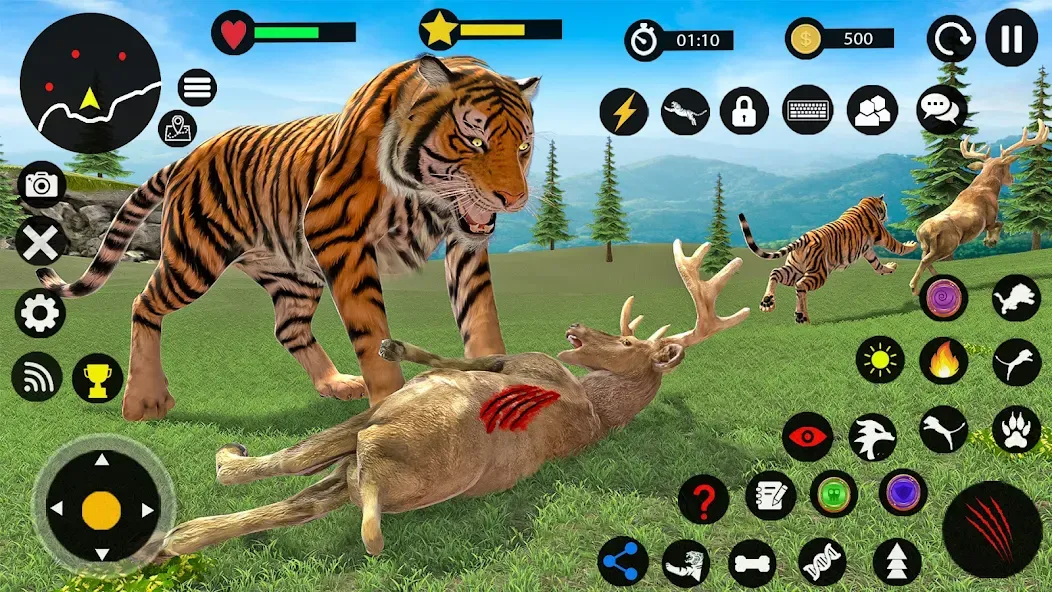 Tiger Games: Tiger Sim Offline Mod APK Безлимитные деньги и энергия — Скачать на Андроид — скриншот 1 Tiger Games: Tiger Sim Offline Mod APK Безлимитные деньги и энергия — Скачать на Андроид — скриншот 1