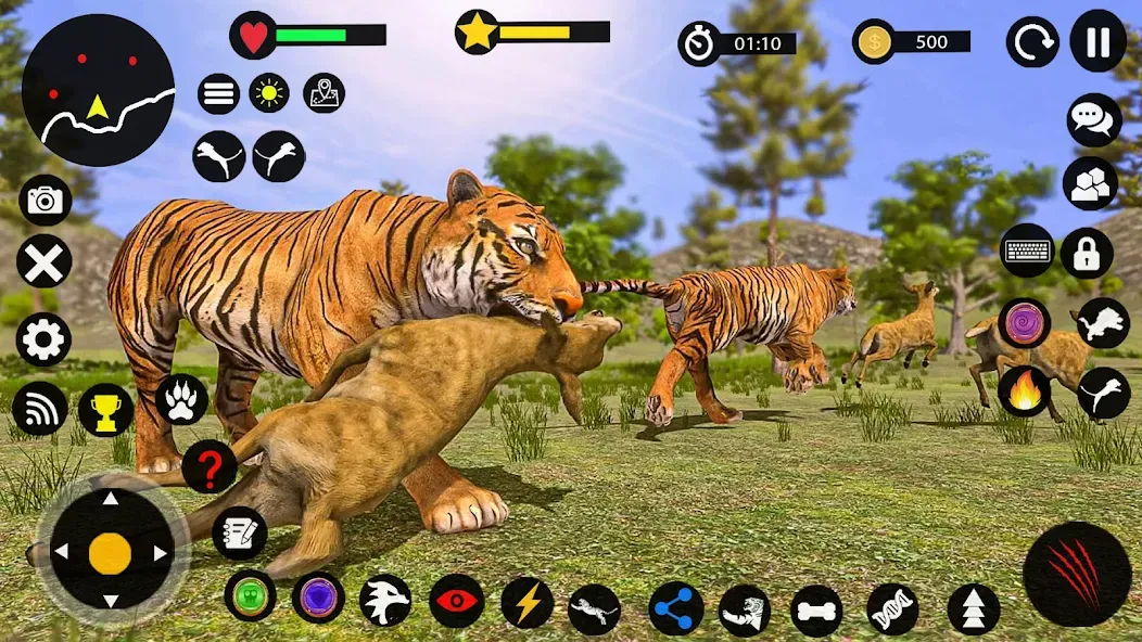 Tiger Games: Tiger Sim Offline Mod APK Безлимитные деньги и энергия — Скачать на Андроид — скриншот 4 Tiger Games: Tiger Sim Offline Mod APK Безлимитные деньги и энергия — Скачать на Андроид — скриншот 4