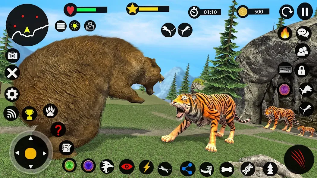 Tiger Games: Tiger Sim Offline Mod APK Безлимитные деньги и энергия — Скачать на Андроид — скриншот 5 Tiger Games: Tiger Sim Offline Mod APK Безлимитные деньги и энергия — Скачать на Андроид — скриншот 5