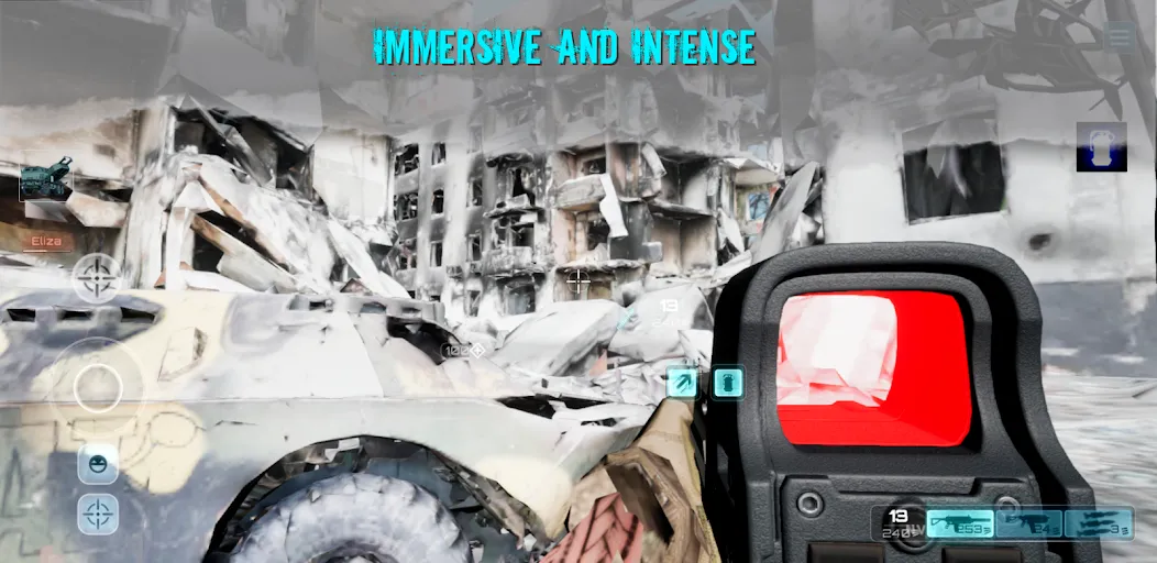 Shooter War WW3 CoopValor 2056 — Мод: Безлимитные патроны и здоровье — скриншот 1 Shooter War WW3 CoopValor 2056 — Мод: Безлимитные патроны и здоровье — скриншот 1