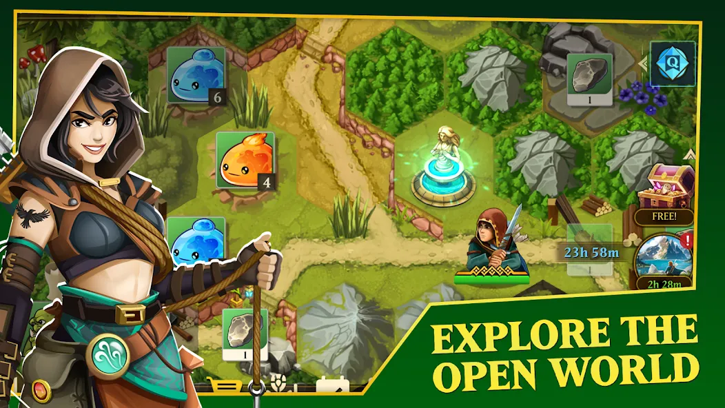 Hero Legacy: Adventure RPG — Мод: Много золота и усиленные герои — скриншот 1 Hero Legacy: Adventure RPG — Мод: Много золота и усиленные герои — скриншот 1