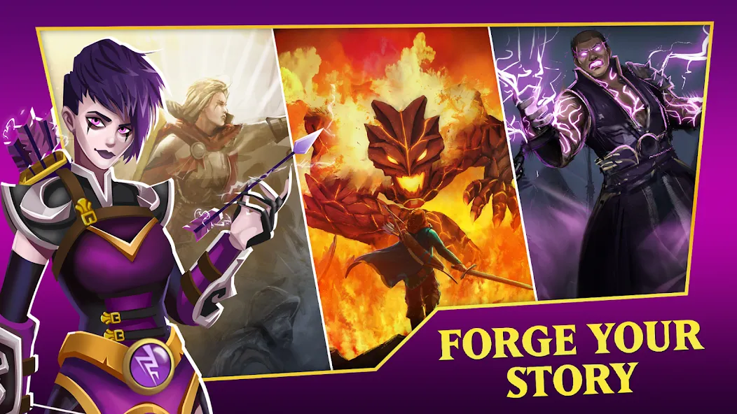 Hero Legacy: Adventure RPG — Мод: Много золота и усиленные герои — скриншот 4 Hero Legacy: Adventure RPG — Мод: Много золота и усиленные герои — скриншот 4