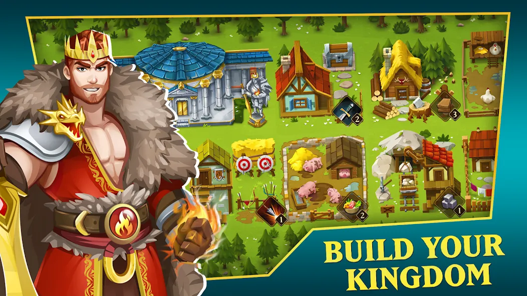 Hero Legacy: Adventure RPG — Мод: Много золота и усиленные герои — скриншот 5 Hero Legacy: Adventure RPG — Мод: Много золота и усиленные герои — скриншот 5
