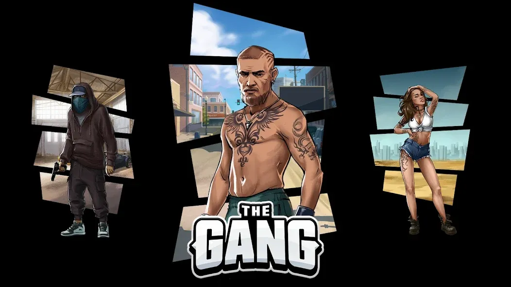 Взлом The Gang: Street Mafia Wars — Безлимитные деньги и оружие — скриншот 2