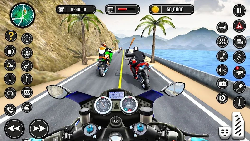Bike Racing Games - Bike Game — Безлимитные деньги и топливо — скриншот 1 Bike Racing Games - Bike Game — Безлимитные деньги и топливо — скриншот 1