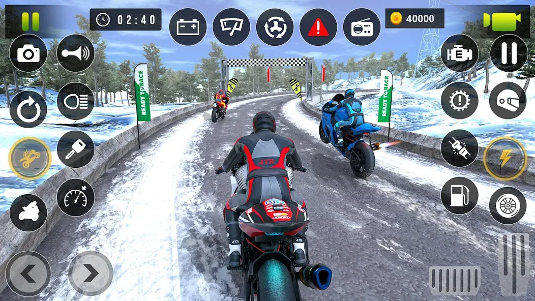 Bike Racing Games - Bike Game — Безлимитные деньги и топливо — скриншот 3 Bike Racing Games - Bike Game — Безлимитные деньги и топливо — скриншот 3