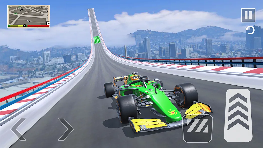 Скачать взломанную Formula Car Stunt - Car Games — Безлимитные деньги и все машины открыты — скриншот 4 Скачать взломанную Formula Car Stunt - Car Games — Безлимитные деньги и все машины открыты — скриншот 4