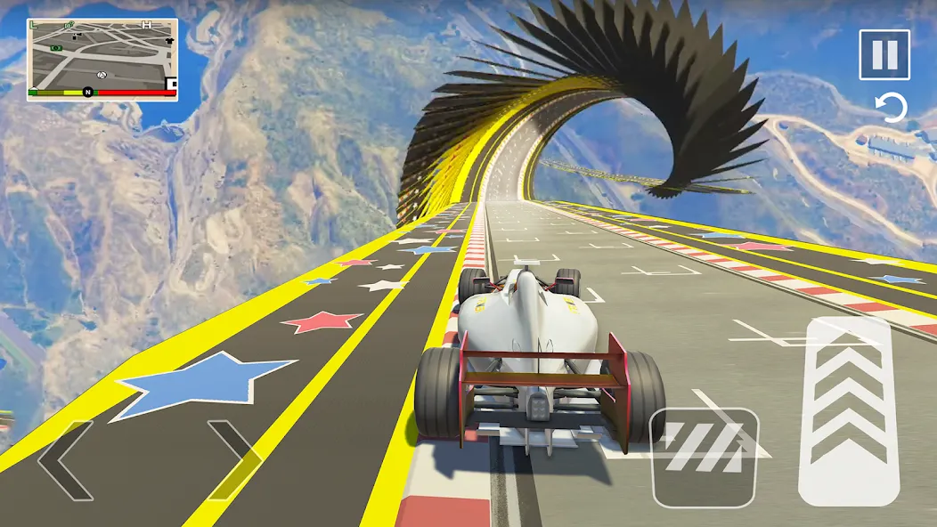 Скачать взломанную Formula Car Stunt - Car Games — Безлимитные деньги и все машины открыты — скриншот 5 Скачать взломанную Formula Car Stunt - Car Games — Безлимитные деньги и все машины открыты — скриншот 5