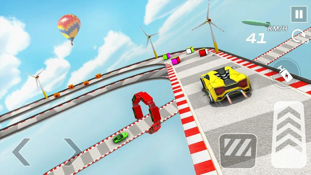 Скачать Car Games 3D - GT Car Stunts — Модификация Разблокированы все машины и трассы — скриншот 2