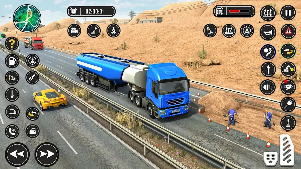 Скачать Truck Simulator - Truck Games — Модификация Безлимитные деньги и топливо — скриншот 1 Скачать Truck Simulator - Truck Games — Модификация Безлимитные деньги и топливо — скриншот 1