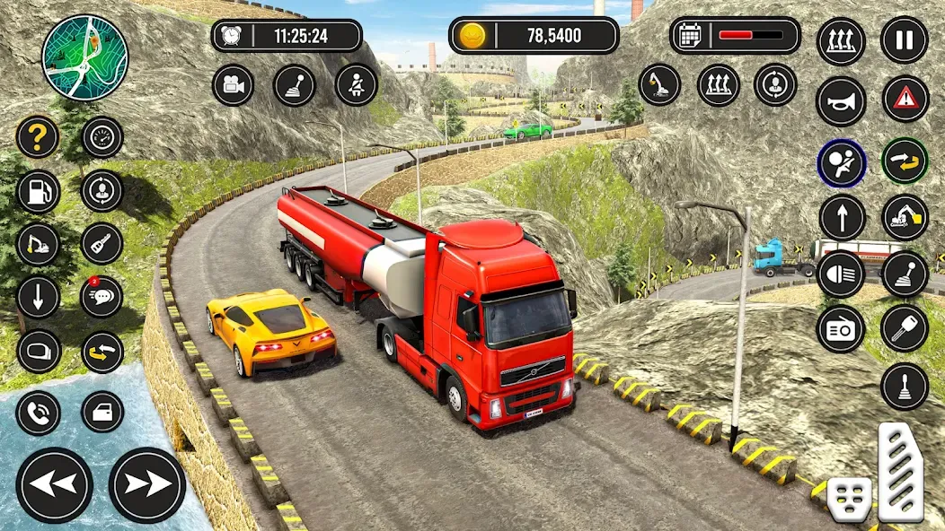 Скачать Truck Simulator - Truck Games — Модификация Безлимитные деньги и топливо — скриншот 3 Скачать Truck Simulator - Truck Games — Модификация Безлимитные деньги и топливо — скриншот 3