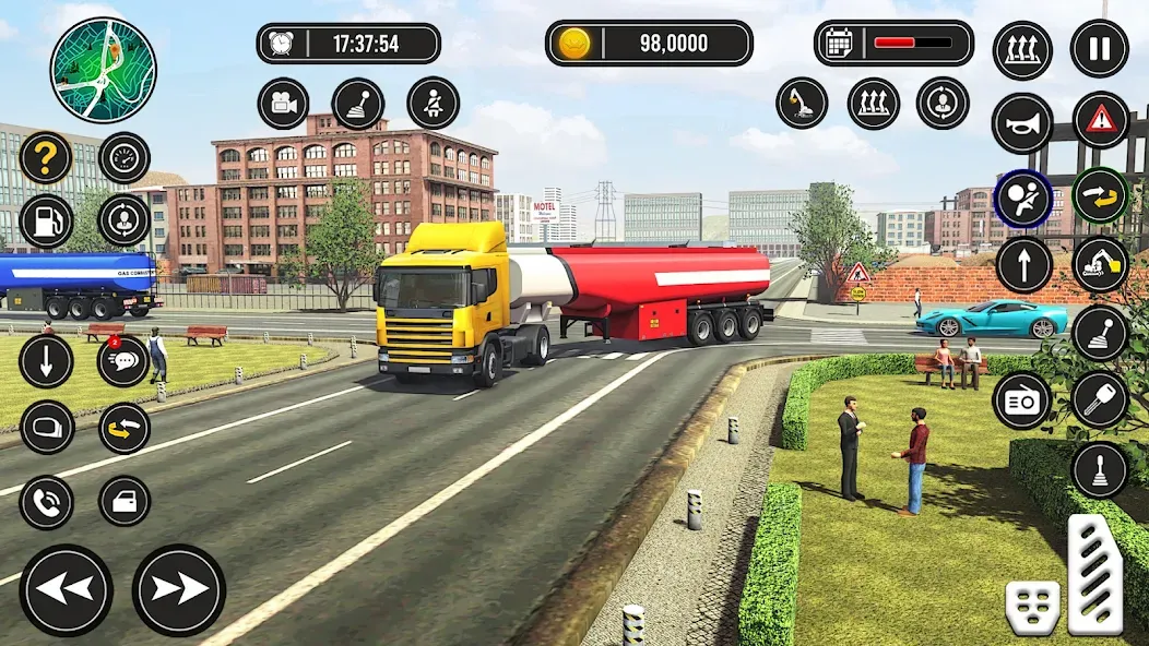 Скачать Truck Simulator - Truck Games — Модификация Безлимитные деньги и топливо — скриншот 4 Скачать Truck Simulator - Truck Games — Модификация Безлимитные деньги и топливо — скриншот 4