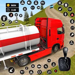 Скачать Truck Simulator - Truck Games — Модификация Безлимитные деньги и топливо