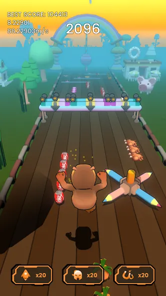 Скачать Hippo Dash MOD APK — Безлимитные жизни и ускорение скорости — скриншот 3 Скачать Hippo Dash MOD APK — Безлимитные жизни и ускорение скорости — скриншот 3