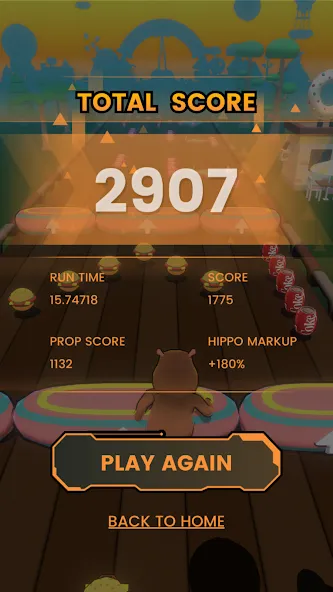 Скачать Hippo Dash MOD APK — Безлимитные жизни и ускорение скорости — скриншот 4 Скачать Hippo Dash MOD APK — Безлимитные жизни и ускорение скорости — скриншот 4