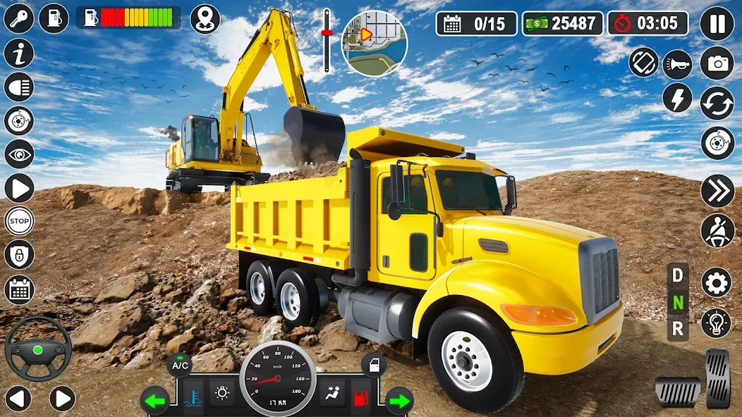 Construction Games Simulator (Мод Безлимитные деньги и техника) — скриншот 2