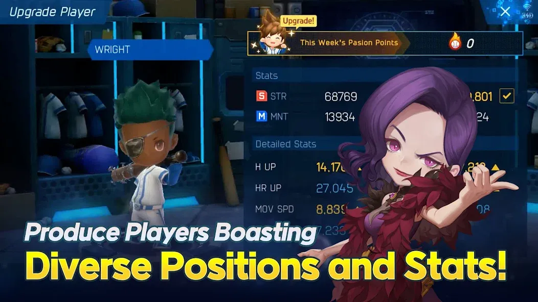 Скачать Baseball Superstars 2024 на Android — Безлимитные деньги и энергия — скриншот 1