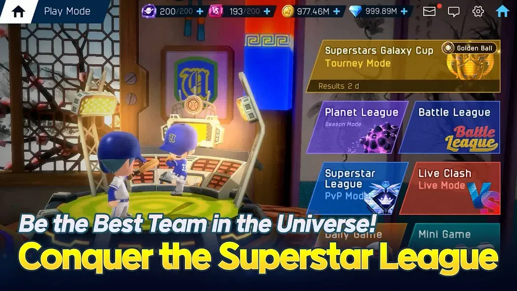 Скачать Baseball Superstars 2024 на Android — Безлимитные деньги и энергия — скриншот 4