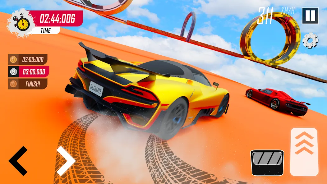 Racing Car Stunt MOD APK на Android — Безлимитные деньги и топливо — скриншот 3 Racing Car Stunt MOD APK на Android — Безлимитные деньги и топливо — скриншот 3