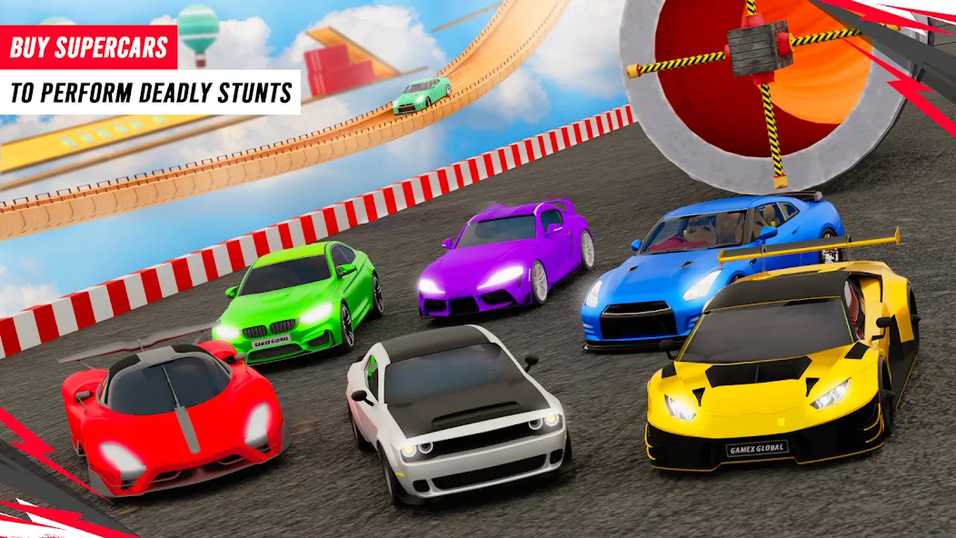 Racing Car Stunt MOD APK на Android — Безлимитные деньги и топливо — скриншот 4 Racing Car Stunt MOD APK на Android — Безлимитные деньги и топливо — скриншот 4