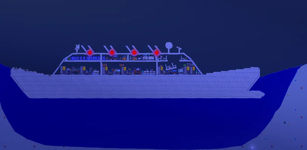 Water Physics Simulation — Мод: Улучшенная физика воды без ограничений — скриншот 1