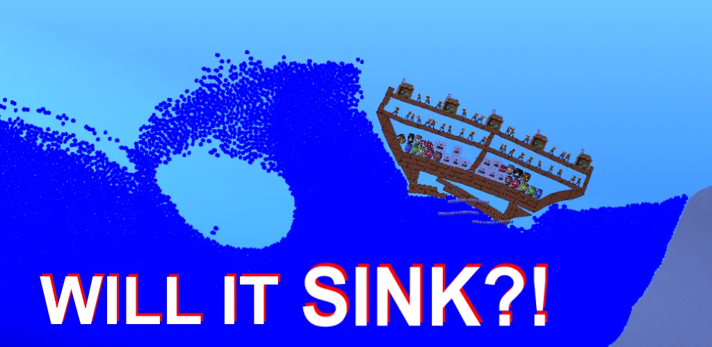 Water Physics Simulation — Мод: Улучшенная физика воды без ограничений — скриншот 2