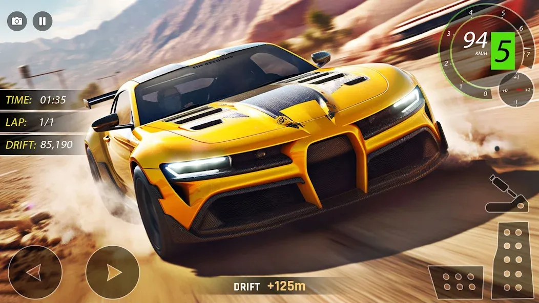 Highway Drifting Racing Games Mod APK Безлимитные деньги и топливо — Скачать на Андроид — скриншот 3 Highway Drifting Racing Games Mod APK Безлимитные деньги и топливо — Скачать на Андроид — скриншот 3